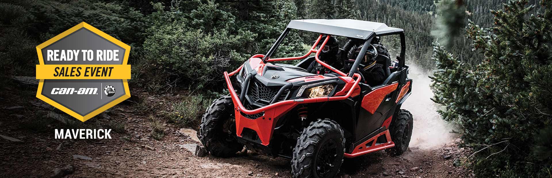 Can-Am: Ready to Ride Sales Event - MAVERICK